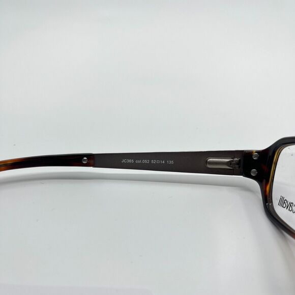 Just Cavalli JC365 052 Women Eyeglasses‎ Frame Black Rectangle 52-14-135 H6705 main image 7